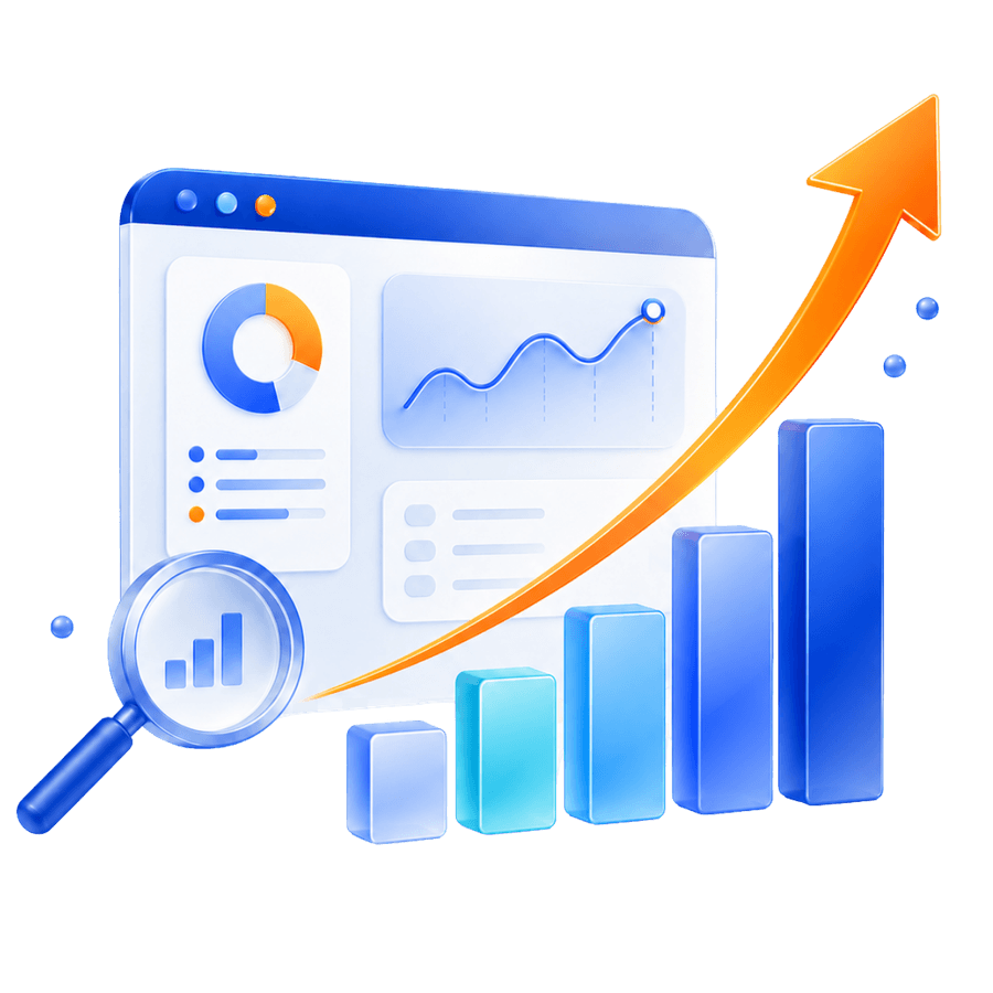 SEO analytics and organic traffic growth — Lobit agency